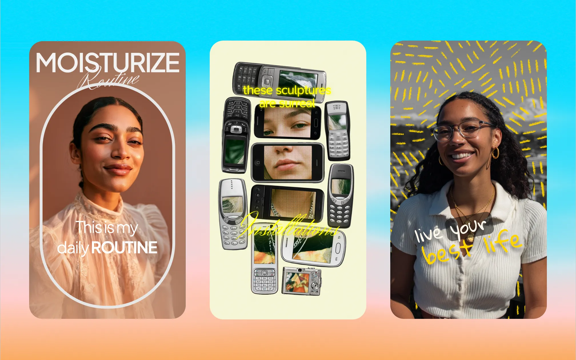 Three new AI edit styles to try this summer